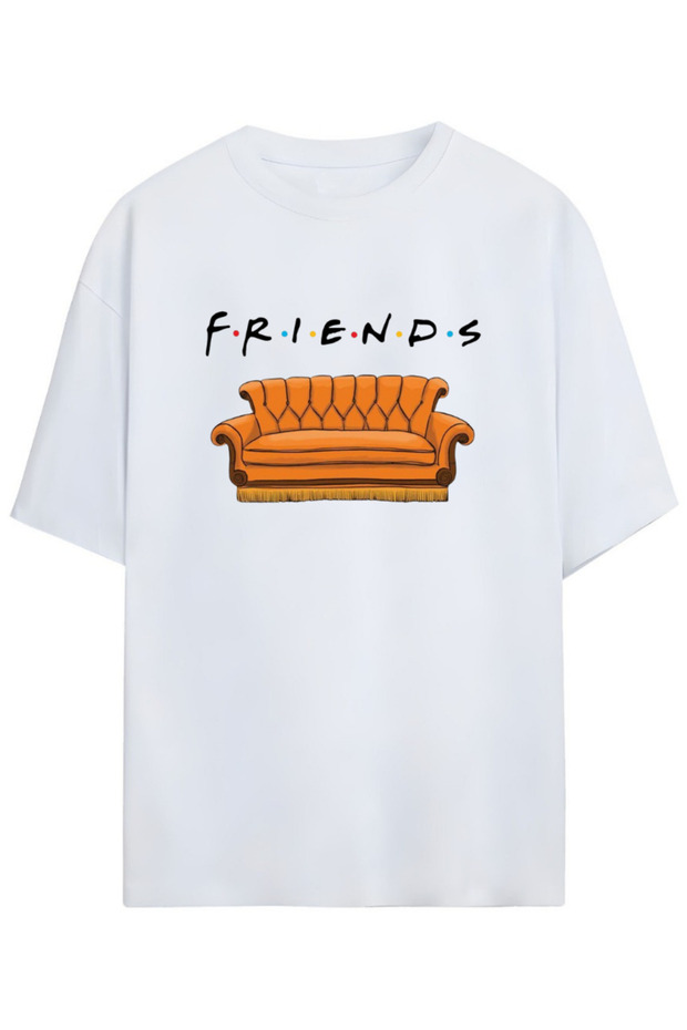 Friends Design Unisex Cotton T-Shirt