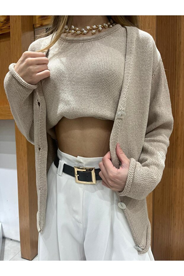 Atletli Triko Hırka - 1