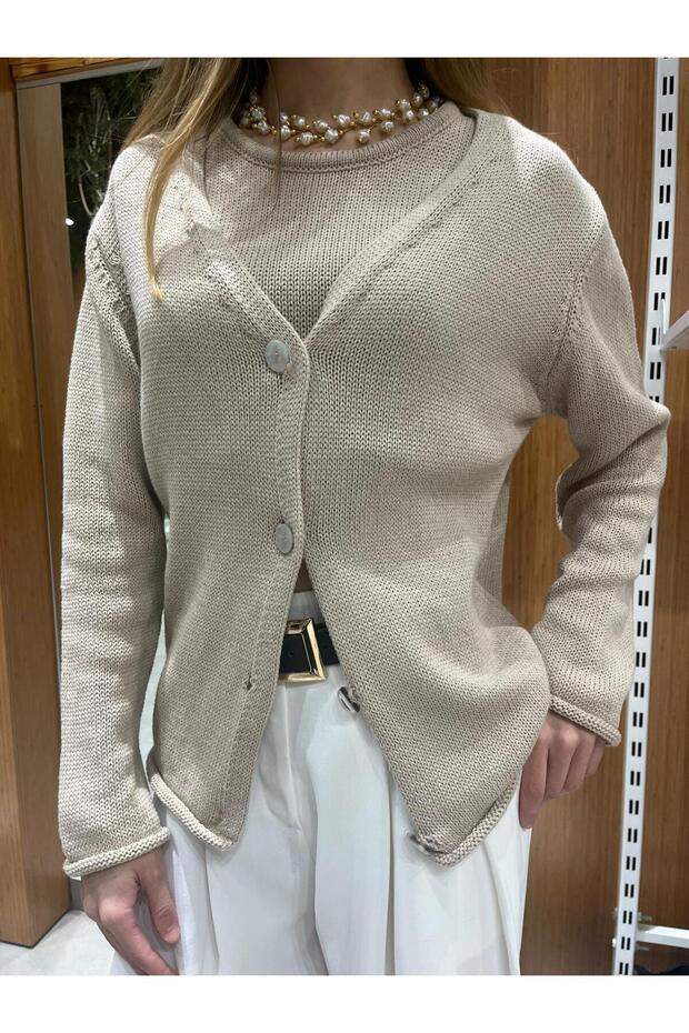 Atletli Triko Hırka - 2