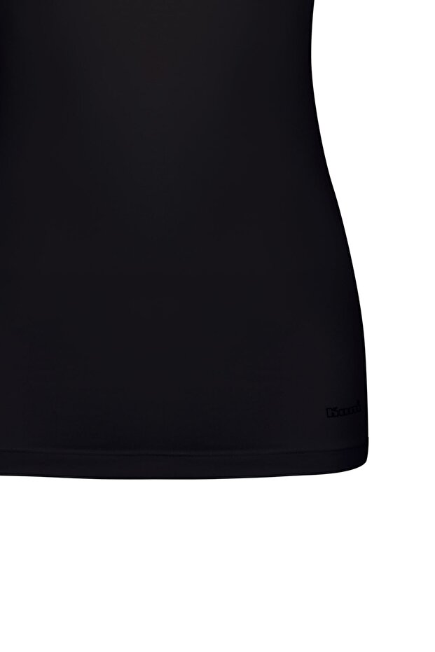 Kadın Basic 2 li Modal Top Atlet Siyah - 3