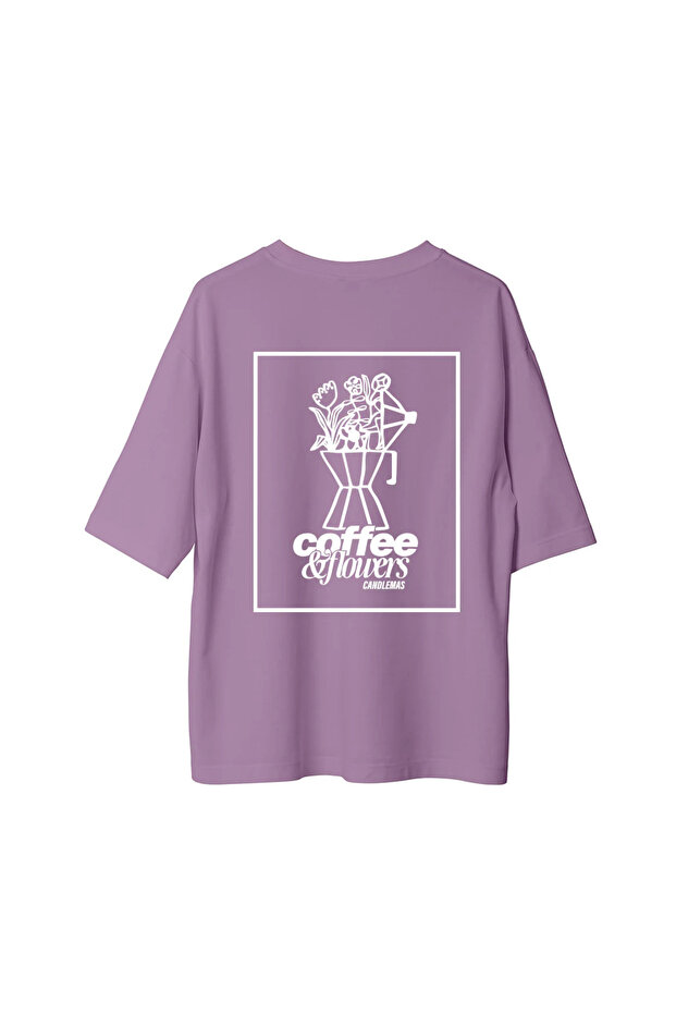 Coffee & Flowers - Oversized T-Shirt