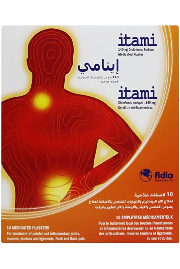 Itami Medicated Plasters 10 cm x 14 cm 10's