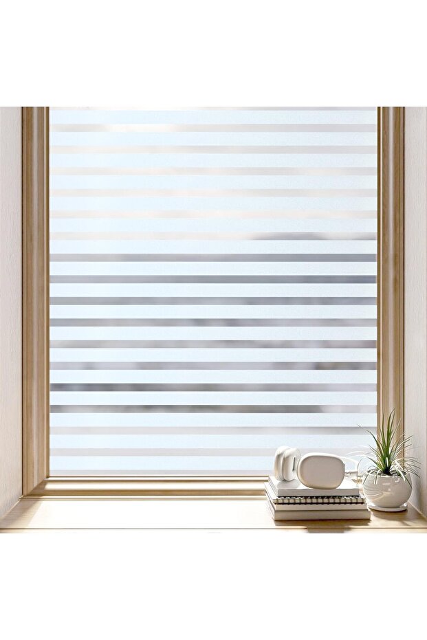 Frosted Window Film Static Cling Privacy UV Heat Control 40x100cm