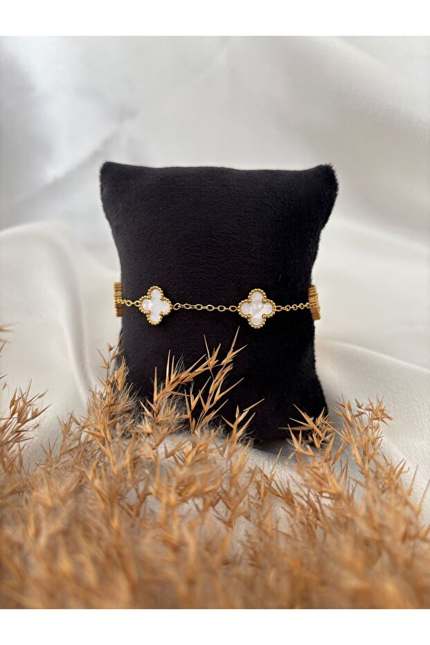 Yonca Model Çelik Bileklik - 3