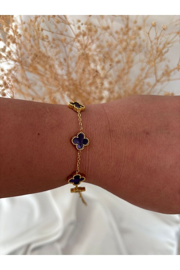 Yonca Model Çelik Bileklik - 2