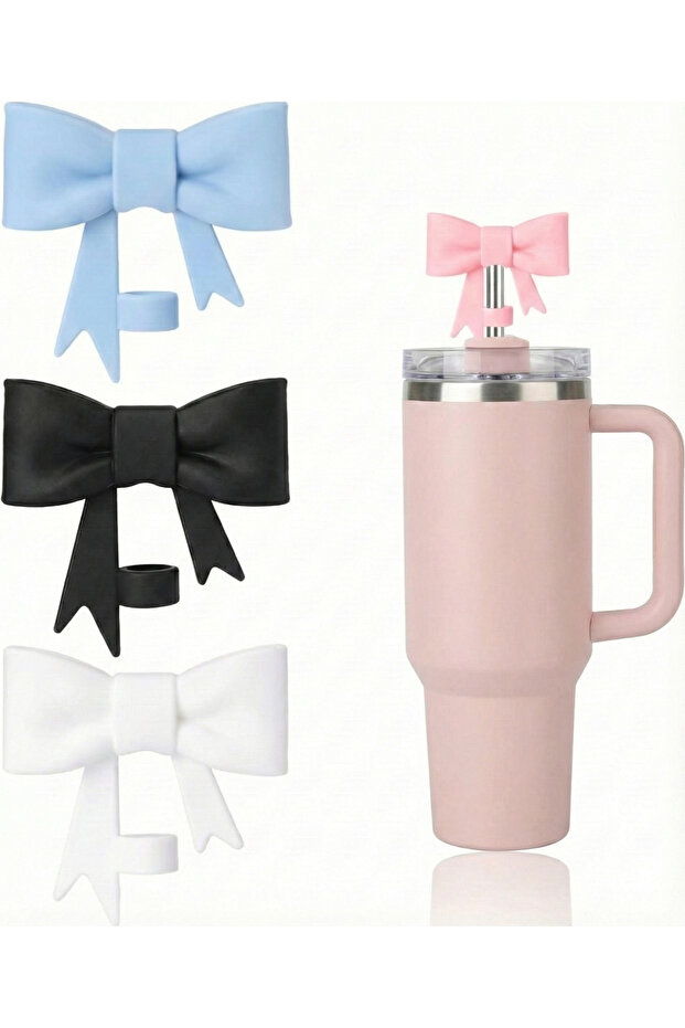 Thermos Pipette Protector Bow Figure 2 Pieces Mixed Color