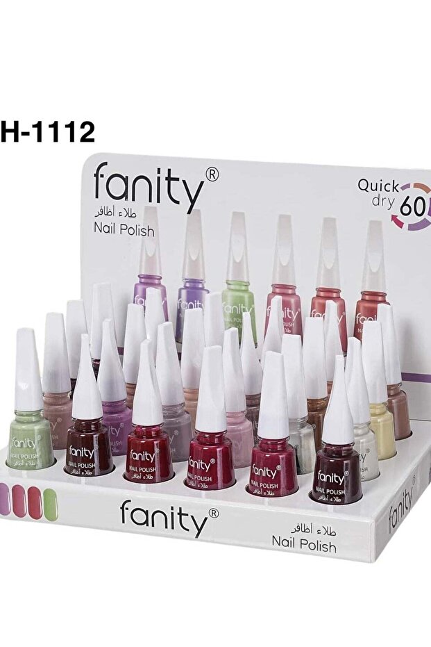 Vanity Nail Polish 24 Pieces Multicolor