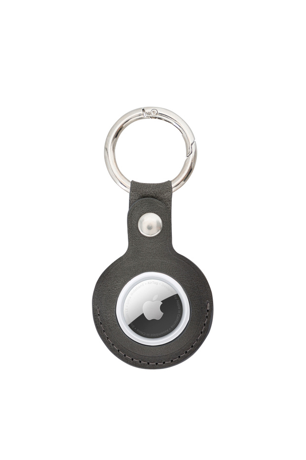 Leather Airtag Keychain – Stylish and Durable Leather Case Compatible with Apple Airtag