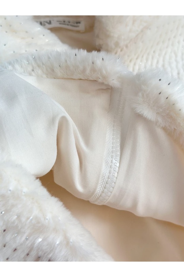 سترة سيم مطبوع المخملية - 7