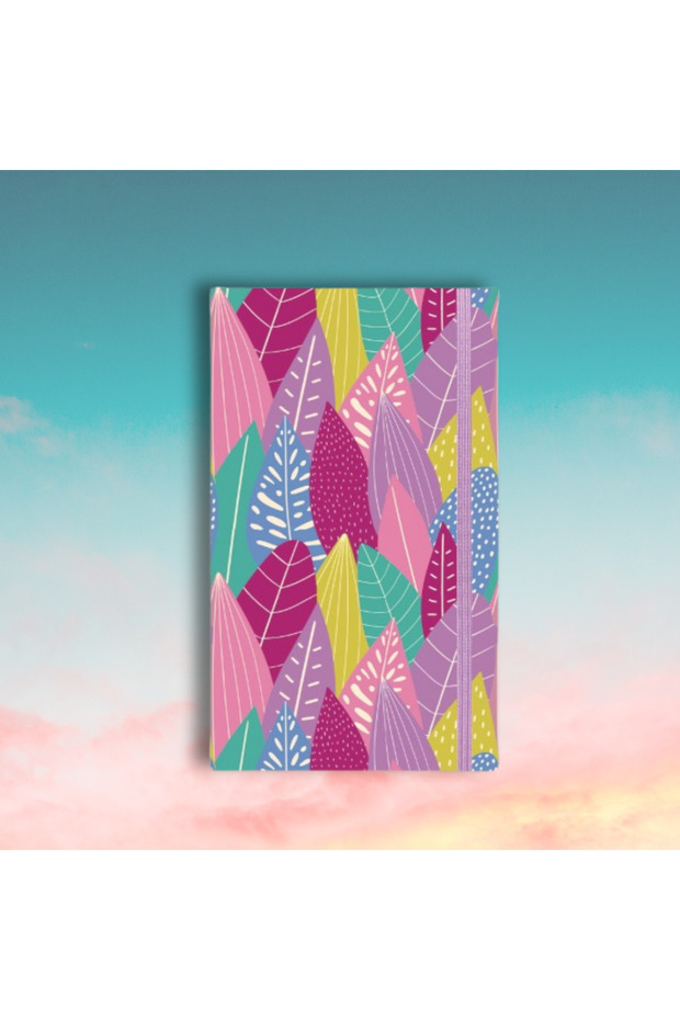 Dry Paint Coloring Book – Hard Cover, Elastic Band, Dry Paints Included