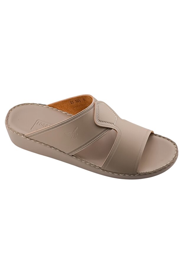 A E T Handmade Arabic Sandals For Men | Outdoor Mens Slippers |Open Toe | Full Genuine Softy Leather