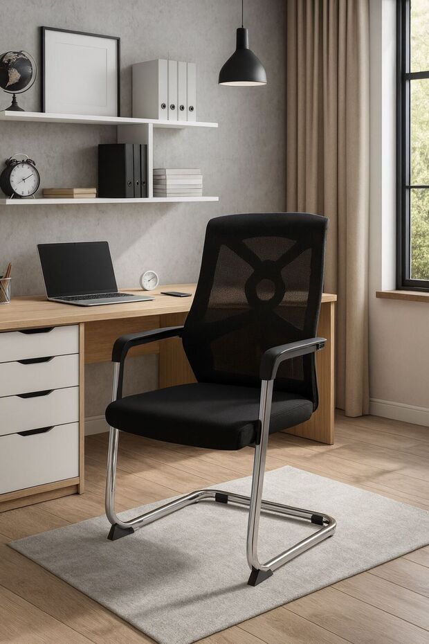 كرسي مكتبي ثابت بشكل مختلف من نوعه - 1