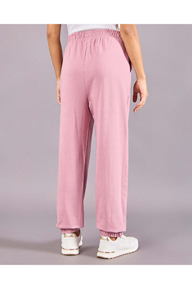 Women Pink Solid Joggers - 3