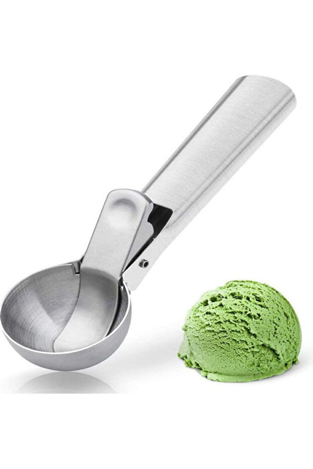 Ice Cream Scoop Silver