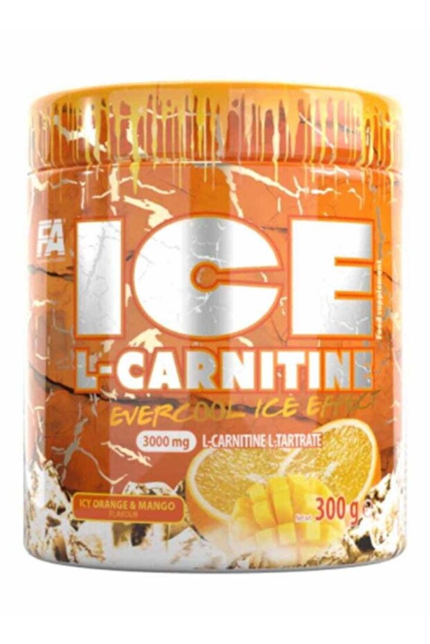 Ice L-Carnitine 300g Icy Orange & Mango flavour 75 Serving
