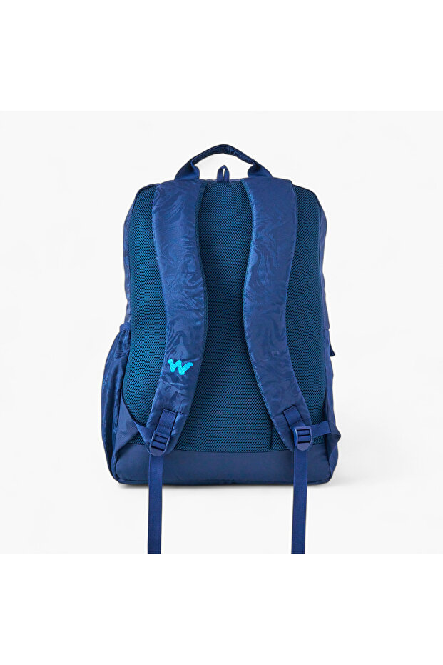Solid School Backpack with Adjustable Shoulder Straps - 25x32x47 cms - 8