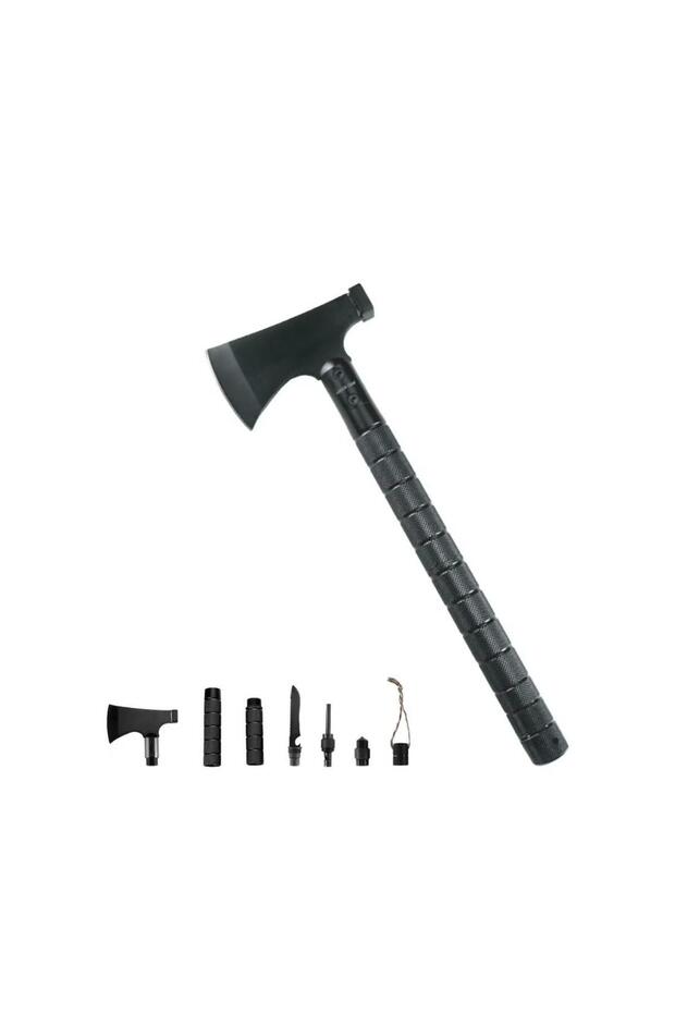 Multi-Tool Axe – Survival Tool with Axe, Hammer, Knife & Compass