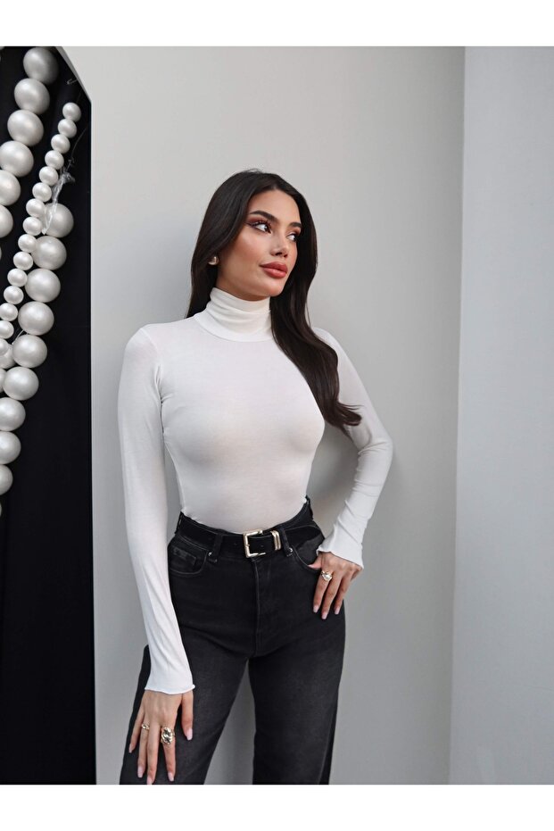 Stand Collar Transparent Blouse