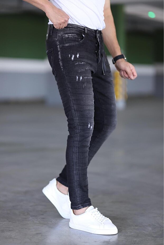 بنطلون جينز رجالي فاخر من ماركة DSQ - 2
