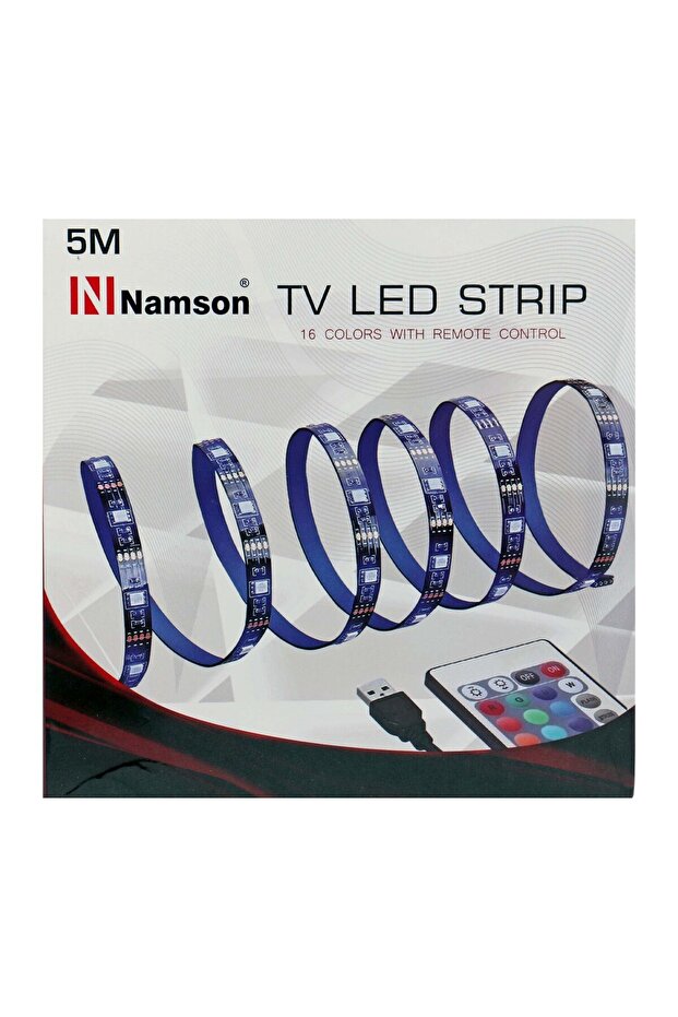 TV LED Strip with Remote Control, 5 m, NA7130
