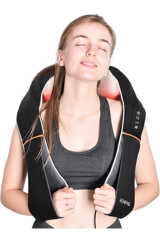 Shiatsu Neck and Shoulder Back Massager with Heat