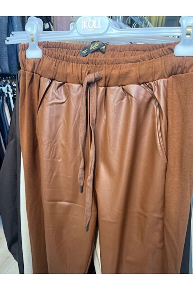 SUNİ DERİLİ PANTOLON - 2