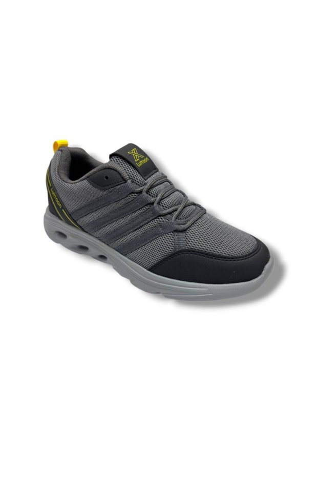 4138-26 Anorak Fashion Men's Sneaker Smoked Black Yellow
