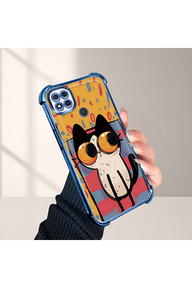 حافظة حماية من السيليكون الشفاف المتوافقة مع هاتف Xiaomi Redmi 10A بأنماط القطط الصغيرة - 4