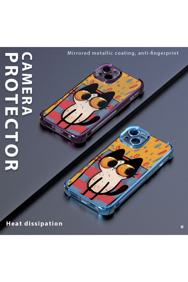 حافظة حماية من السيليكون الشفاف المتوافقة مع هاتف Realme Note 50 بأنماط القطط الصغيرة - 8