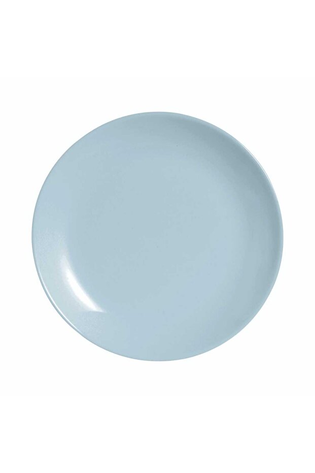 Paradise Blue Opal Dessert Plate