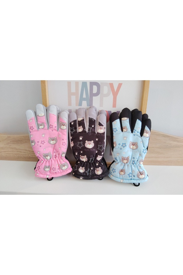 Bebe mavi Kar Eldiveni 7-10 yaş - 3