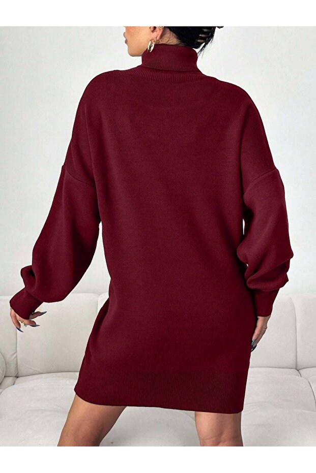 mini rochie cu guler - 4