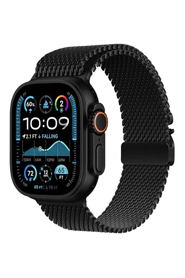 Milanese Loop Band Compatible with Apple Watch Bands Ultra 2/Ultra 49mm 46mm 45mm 44m
