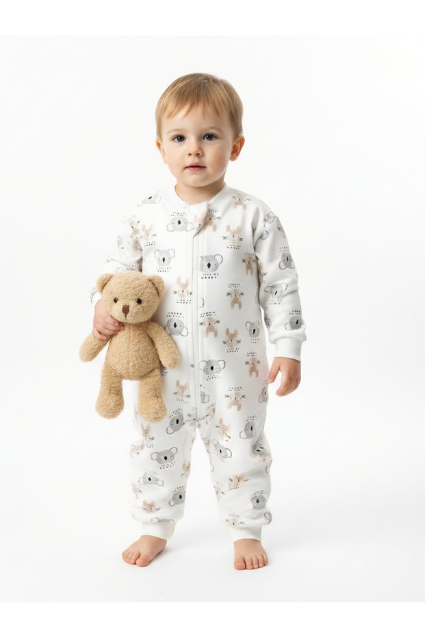 Fiber-Free 1.5 Tog Double Layer Combed Cotton Baby Sleeping Bag / Kids Cotton Sleeping Bag