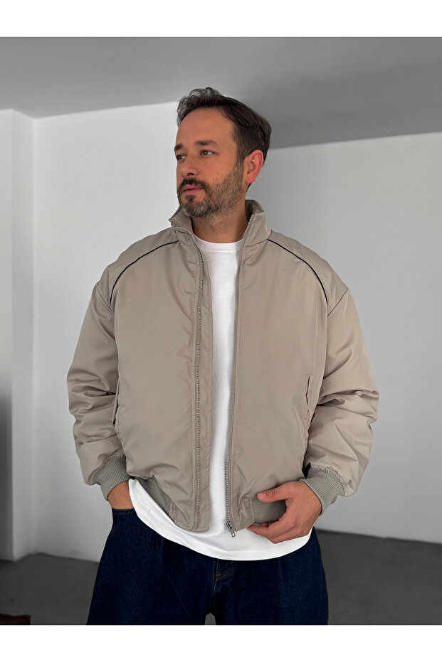 Taş Biyeli Bomber Mont LNS-50685 - 1