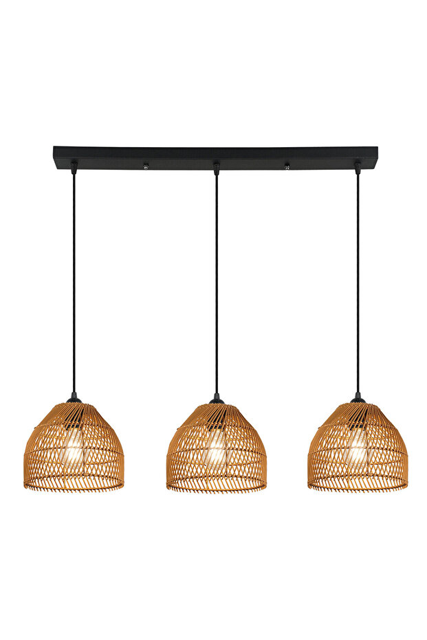 Zerfa 3 Lu Antik Sirali Avize 3xe27 - 1