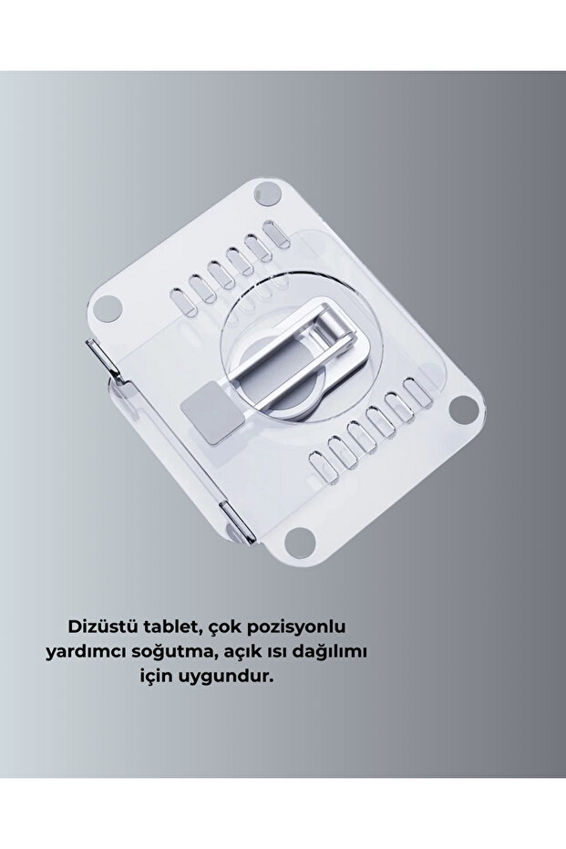 Dual-Axis Adjustable Tablet Support Stand - 3