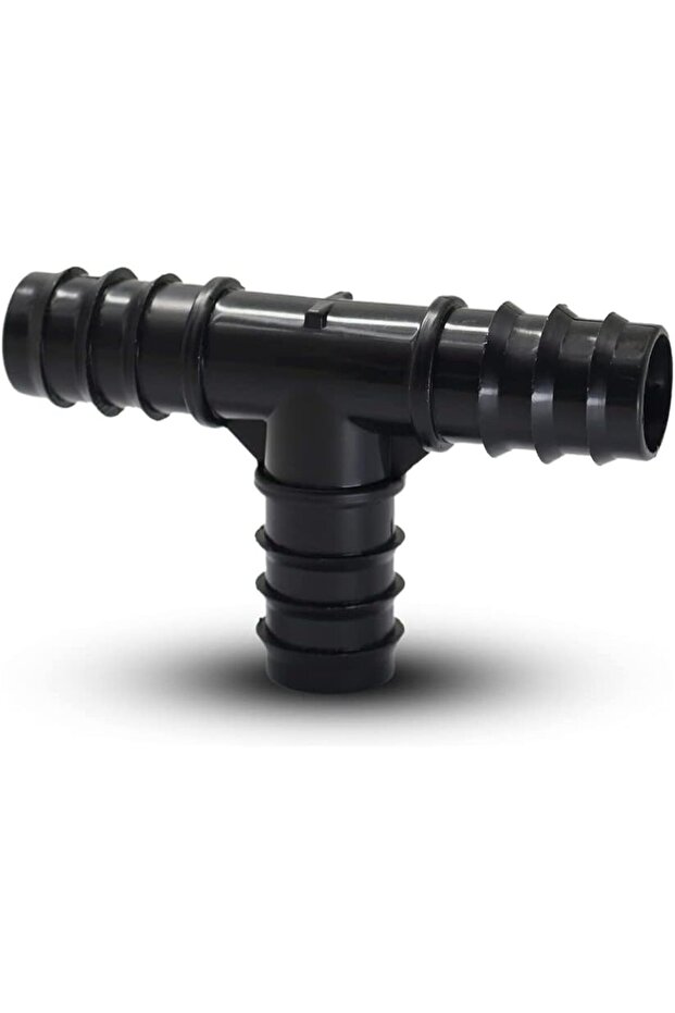 Tee Connector Drip Irrigation 16mm Plastic Pipe Tee Garden Hose Tube Connector Drip Irrigation