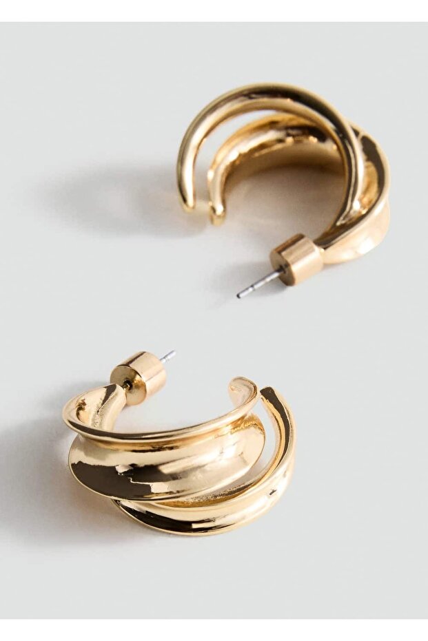 Sarmal halka küpe - 1