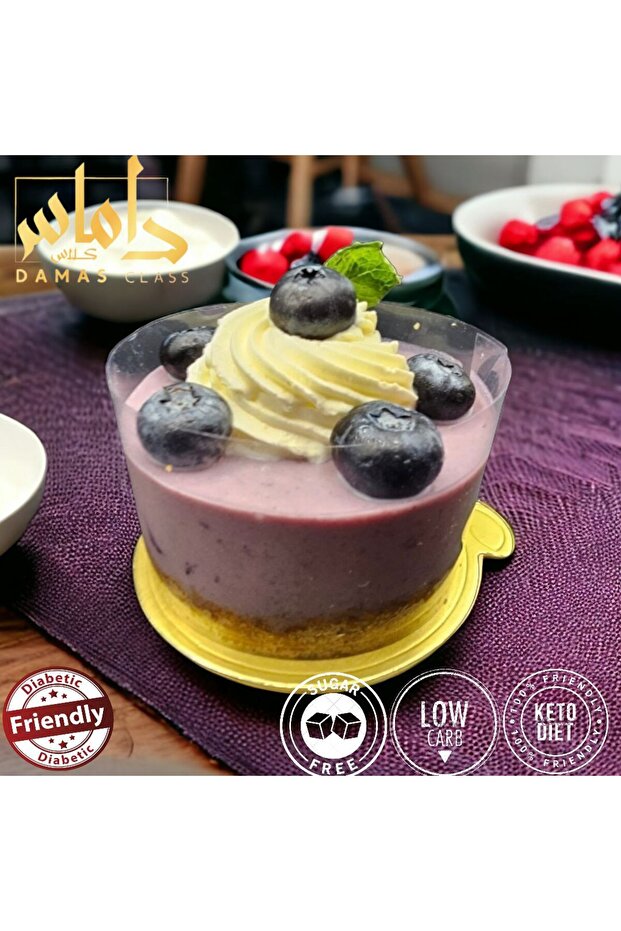 Blueberry Keto Diet Cheesecake