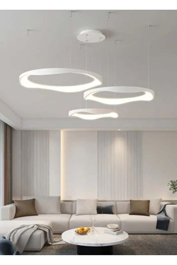 Floating cloud chandelier - 1