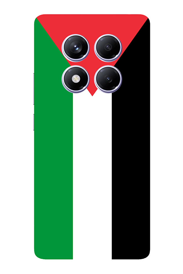 Redmi Note 14 Pro Plus Compatible Palestine Flag Printed Silicone Case - 1