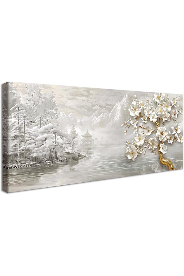 Large Framed Canvas Wall ArtBedroom Painting 50x100cm – Personalized Decor