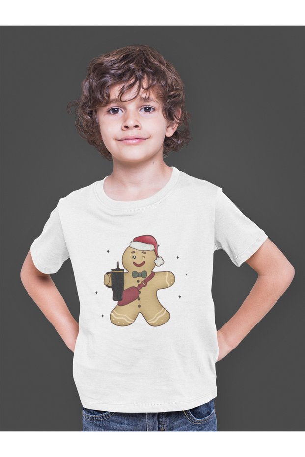 Cookies Gingerbread Christmas New Year Kids Tee T-Shirt