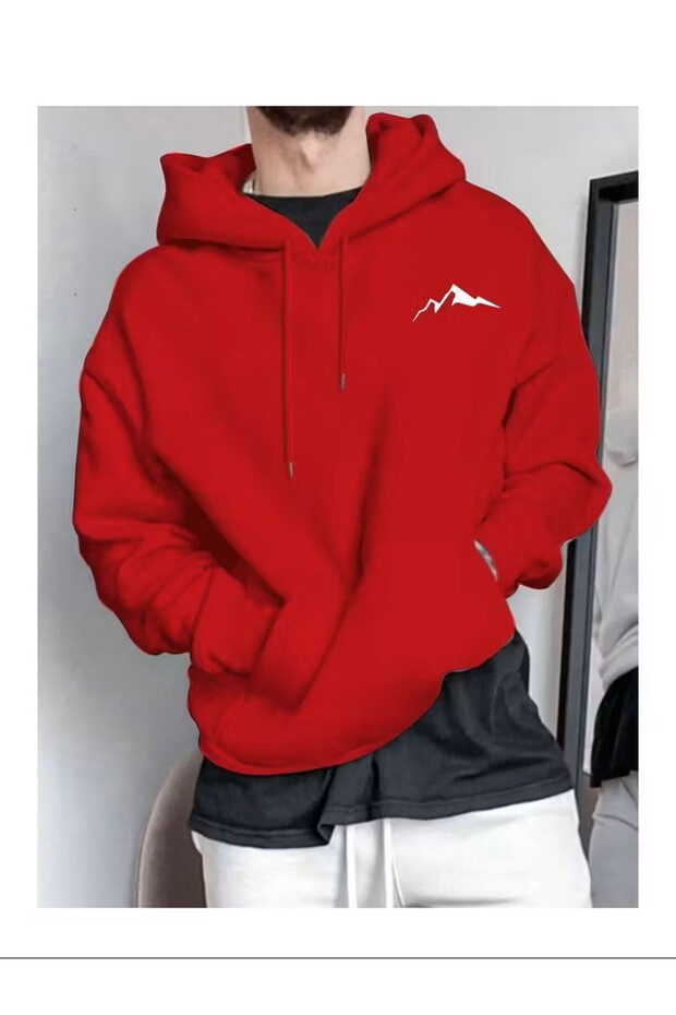 Printed Oversize Sweatshirt