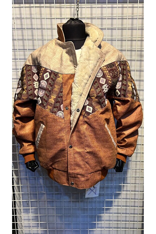 KÜRKLÜ OVERSİZE MONT - 4