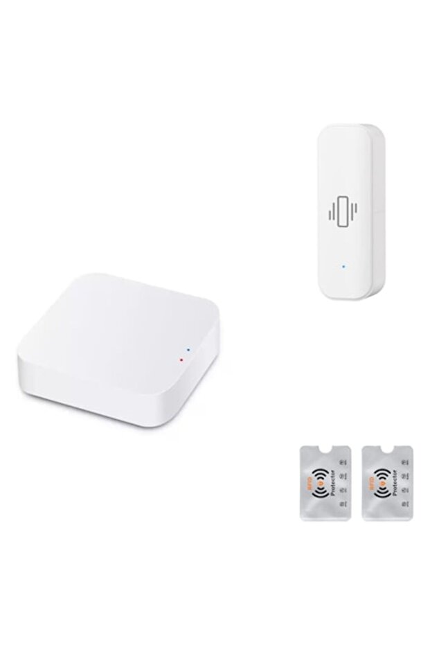 Smart Home Hub with ZigBee Vibration Sensor - 1
