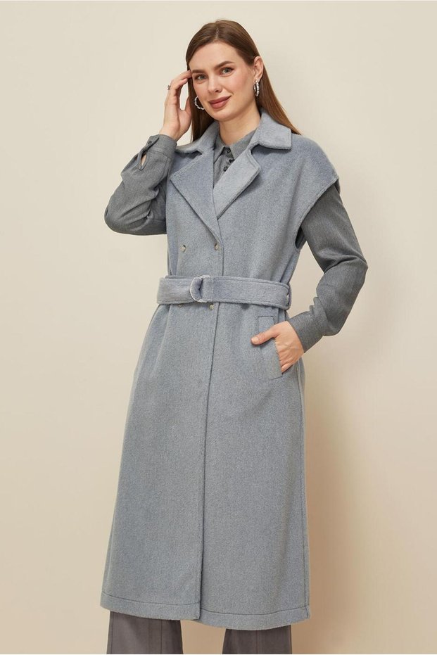 Belted Cashew Vest 45301