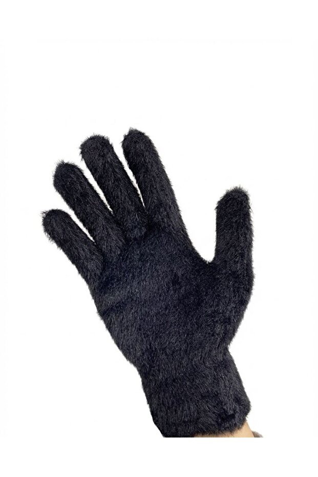 Kadın Peluş Eldiven - 1