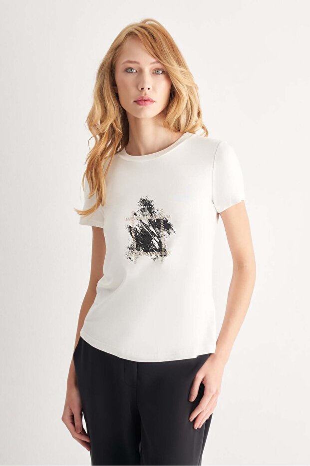 Baskılı Tshirt - 1